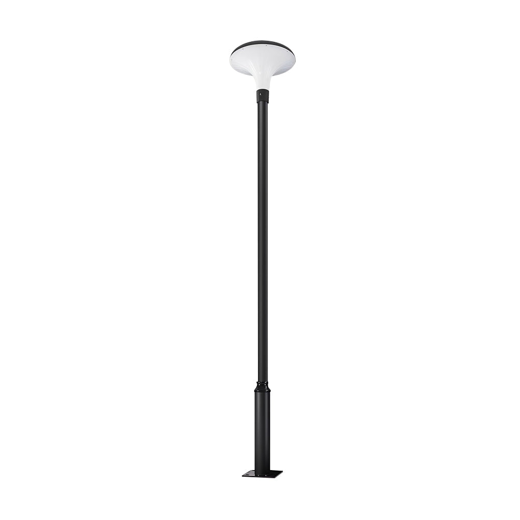 RAVENSDALE SOLAR ILLUMINATION POST LANTERN WITH WEATHERPROOF DESIGN