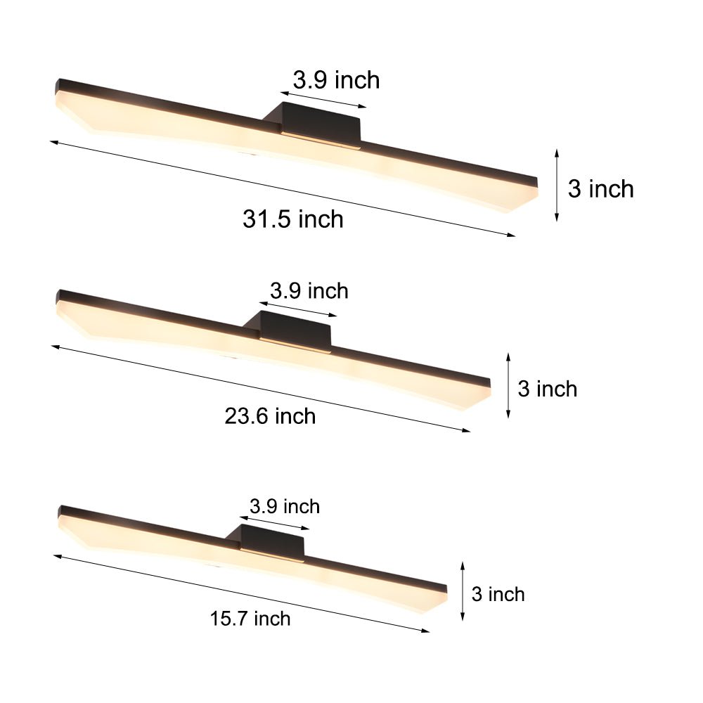 WINTHROP CURVED LED VANITY LAMP FOR CONTEMPORARY BATHROOMS