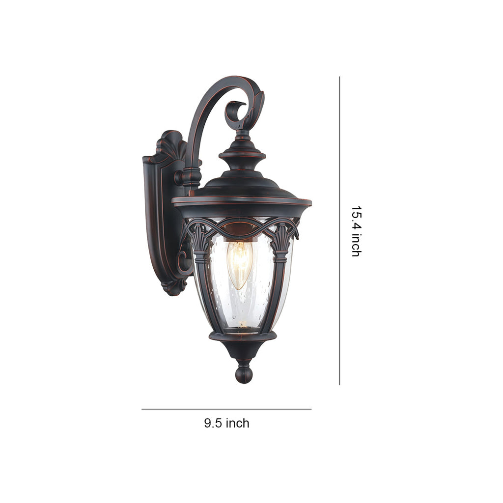 BLACKWATER ALUMINUM OUTDOOR WALL LANTERN