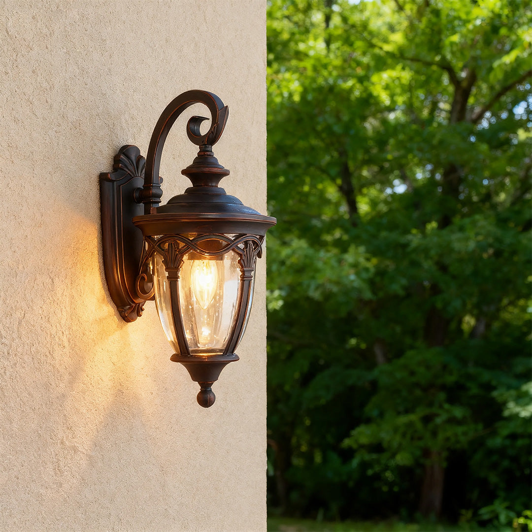 BLACKWATER ALUMINUM OUTDOOR WALL LANTERN
