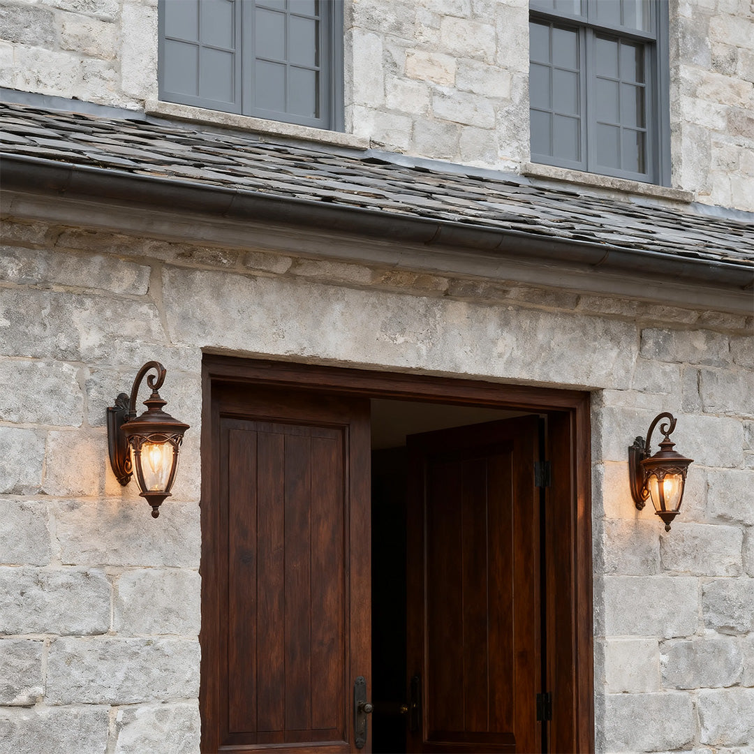 BLACKWATER ALUMINUM OUTDOOR WALL LANTERN