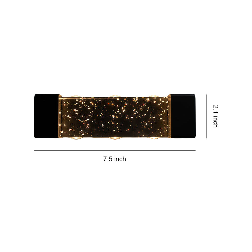 WINDSOR CRYSTAL REFLECTIVE OUTDOOR SCONCE