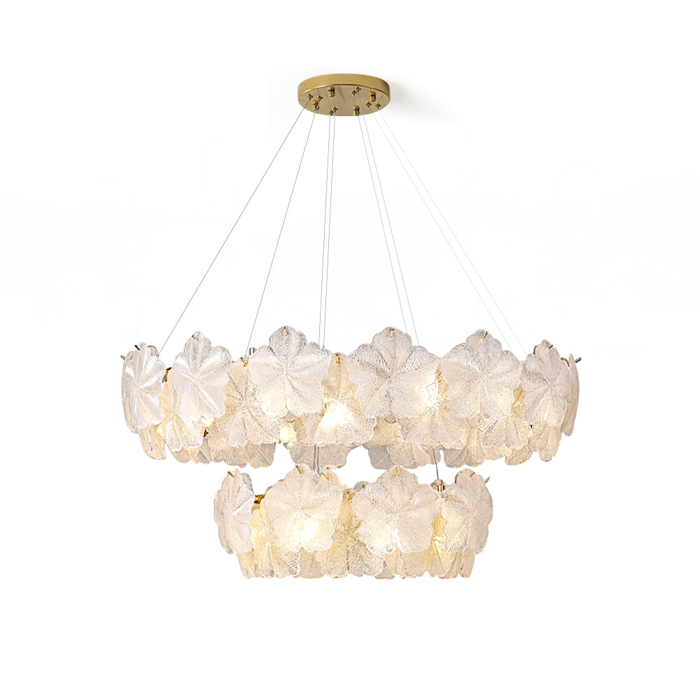 RAVENSDALE CRYSTAL TEARDROP CHANDELIER