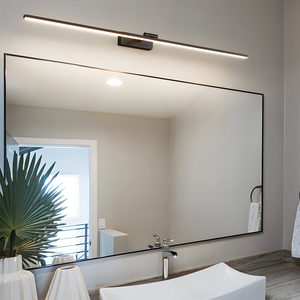 WINTHROP COPPER ADJUSTABLE VANITY LIGHT WITH ROTATABLE ACRYLIC SHADE