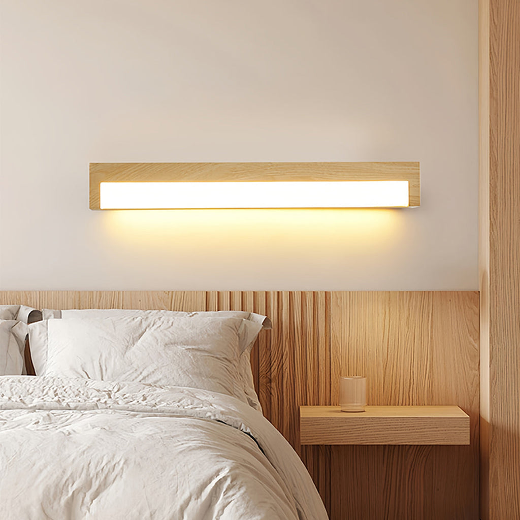 WINTHROP RUSTIC WOODEN WALL SCONCE