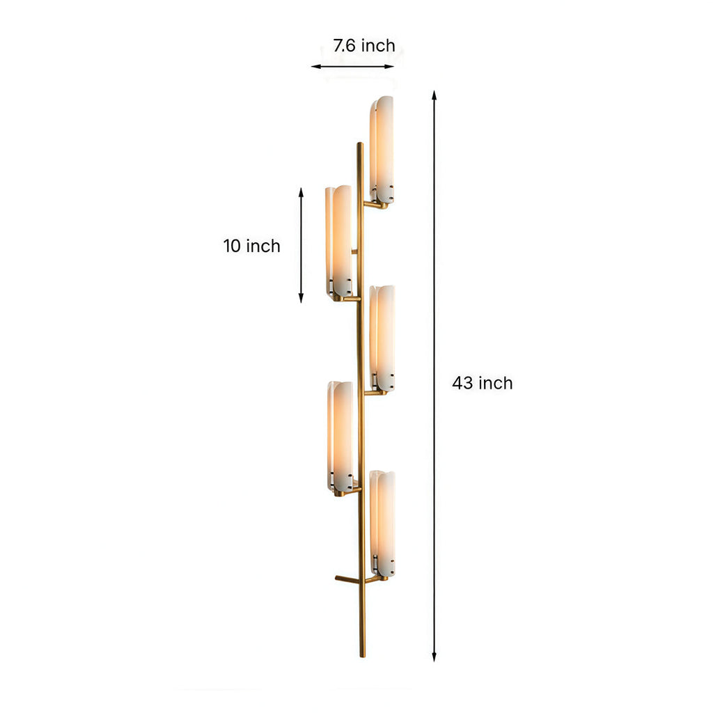 CHARLESTON CRYSTAL ENCAPSULATED WALL SCONCE