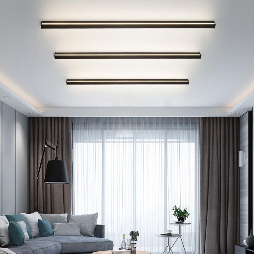 WINDSOR BLACK LINEAR OUTDOOR LIGHTING SCULPTURE