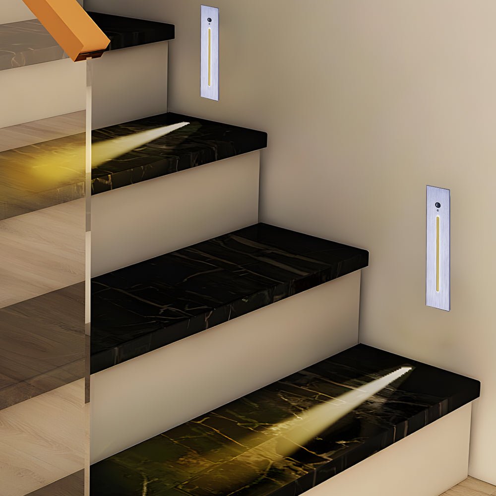RAVENSDALE INTEGRATED LED STEP LIGHTING WITH VERTICAL MOTION DETECTION FOR INDOOR AND OUTDOOR USE