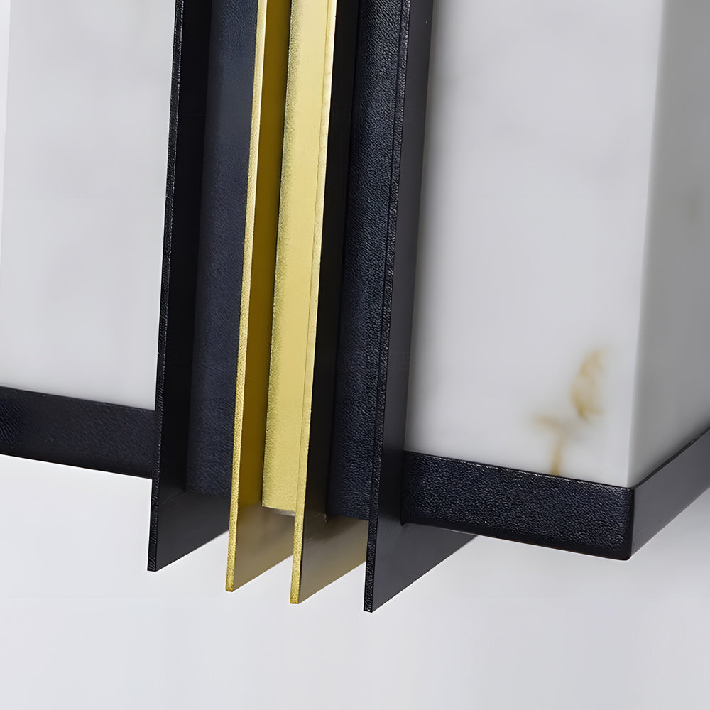 WINDSOR HEIGHTS MODERN VERTICAL BLACK LED WALL SCONCE