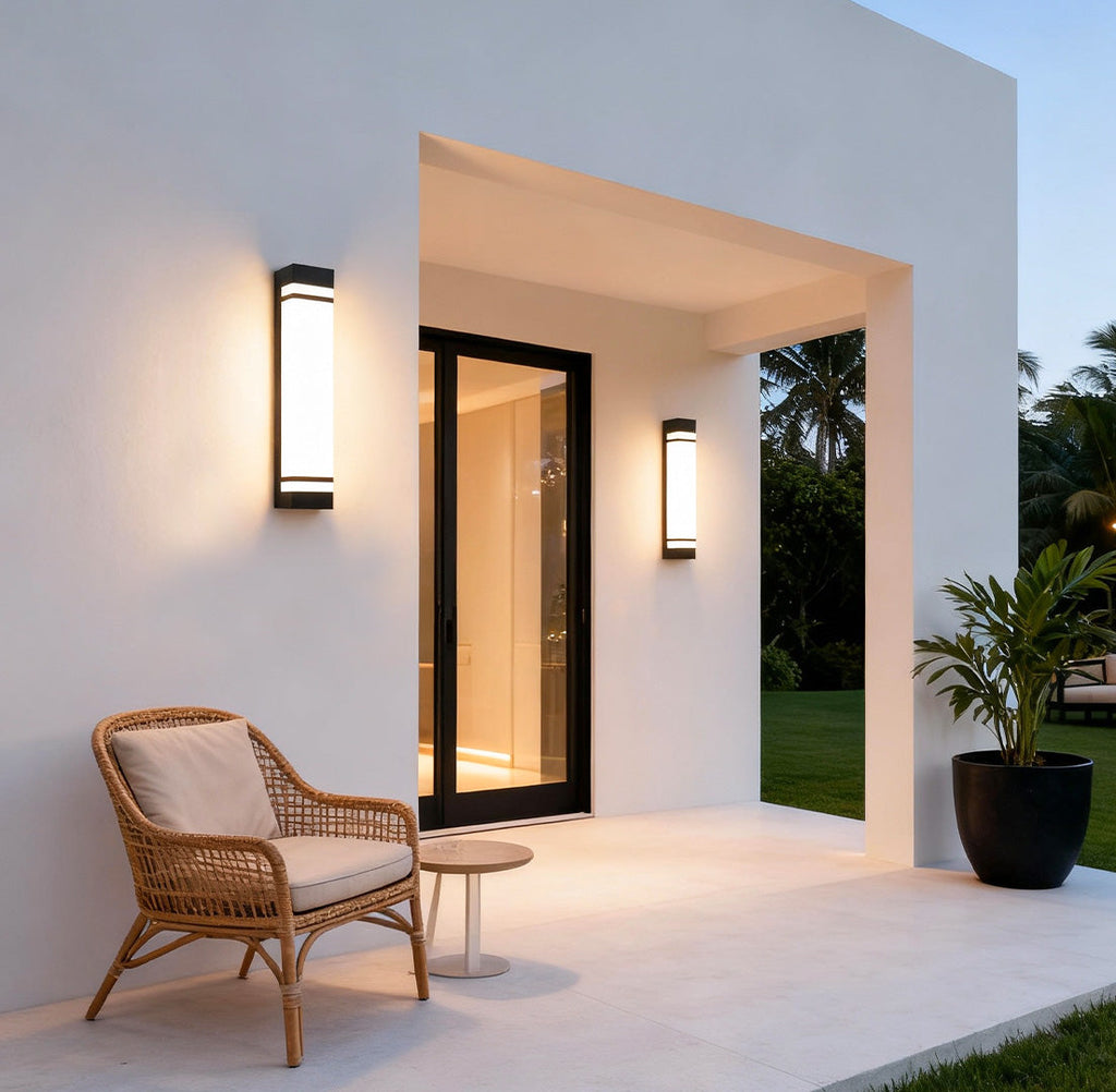 WINTHROP RECTANGULAR AQUATIC WALL LANTERN