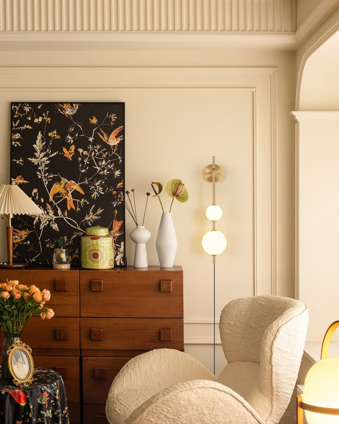 WINTHORPE SPHERICAL PLUG-IN WALL ILLUMINATOR