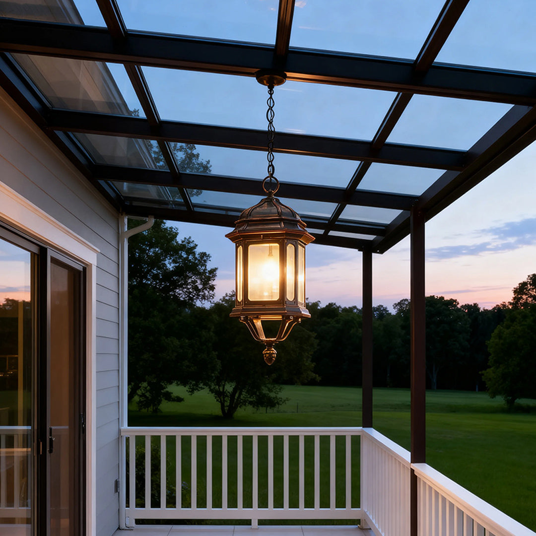 WINDSOR RAINDROP OUTDOOR PENDANT LIGHT