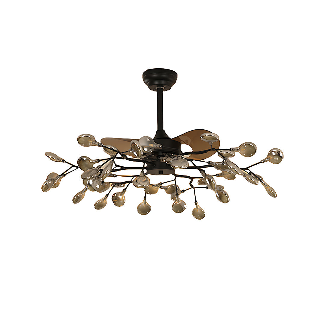 CHARLESTON ARTISAN CEILING LIGHT FAN