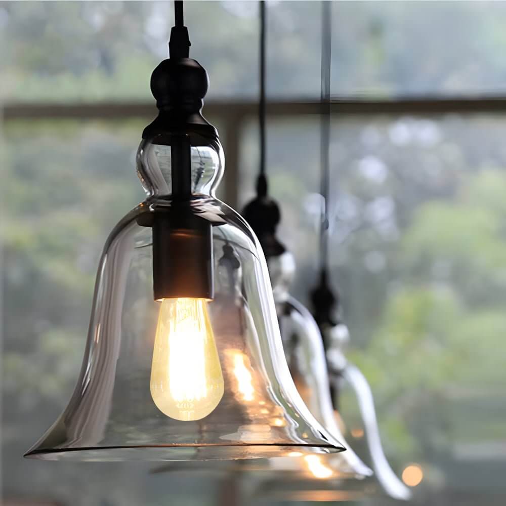 WHITBY IRON & GLASS HARMONIC PENDANT