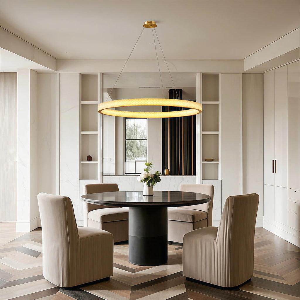 FENWICK CIRCULAR COPPER LUMINAIRE
