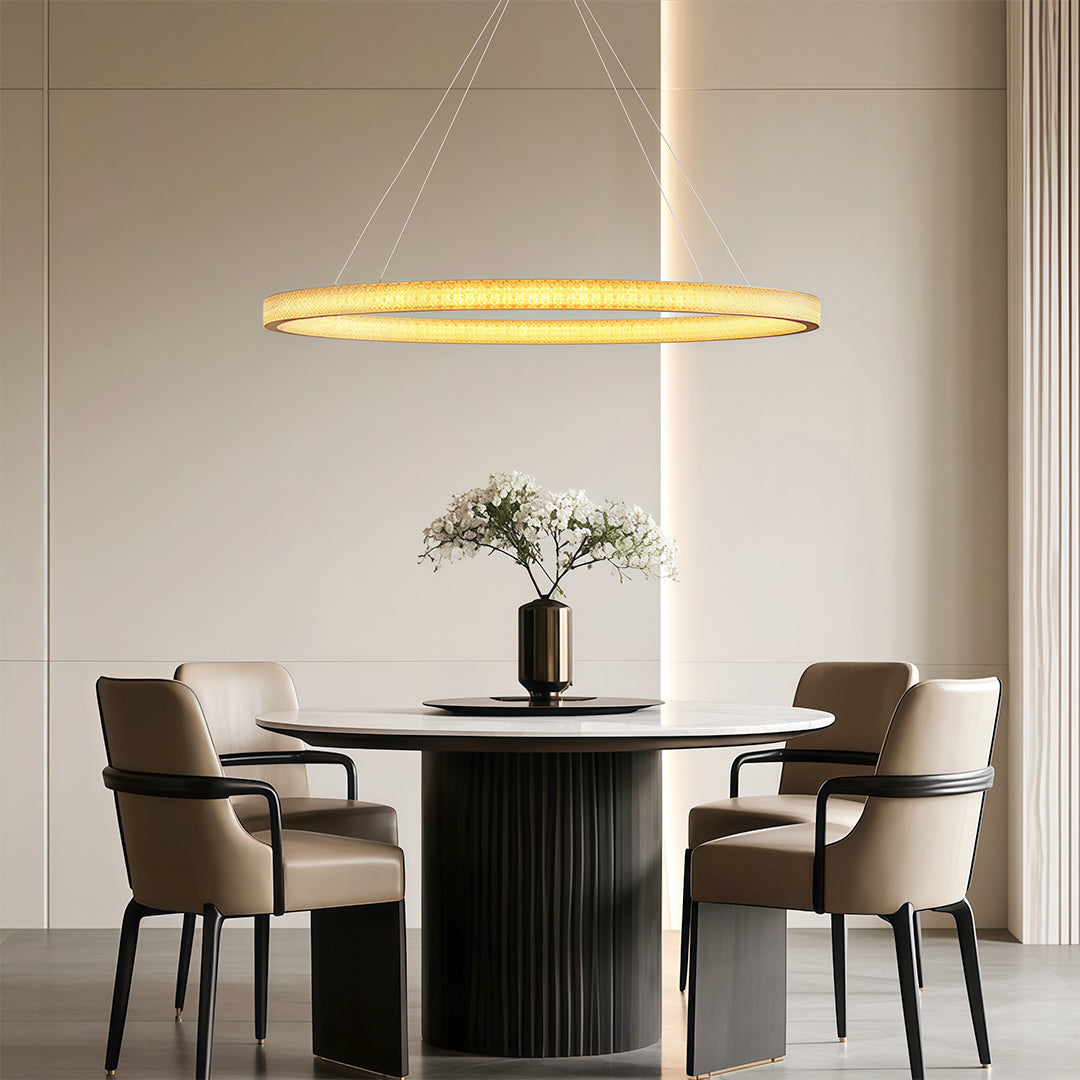 FENWICK CIRCULAR COPPER LUMINAIRE