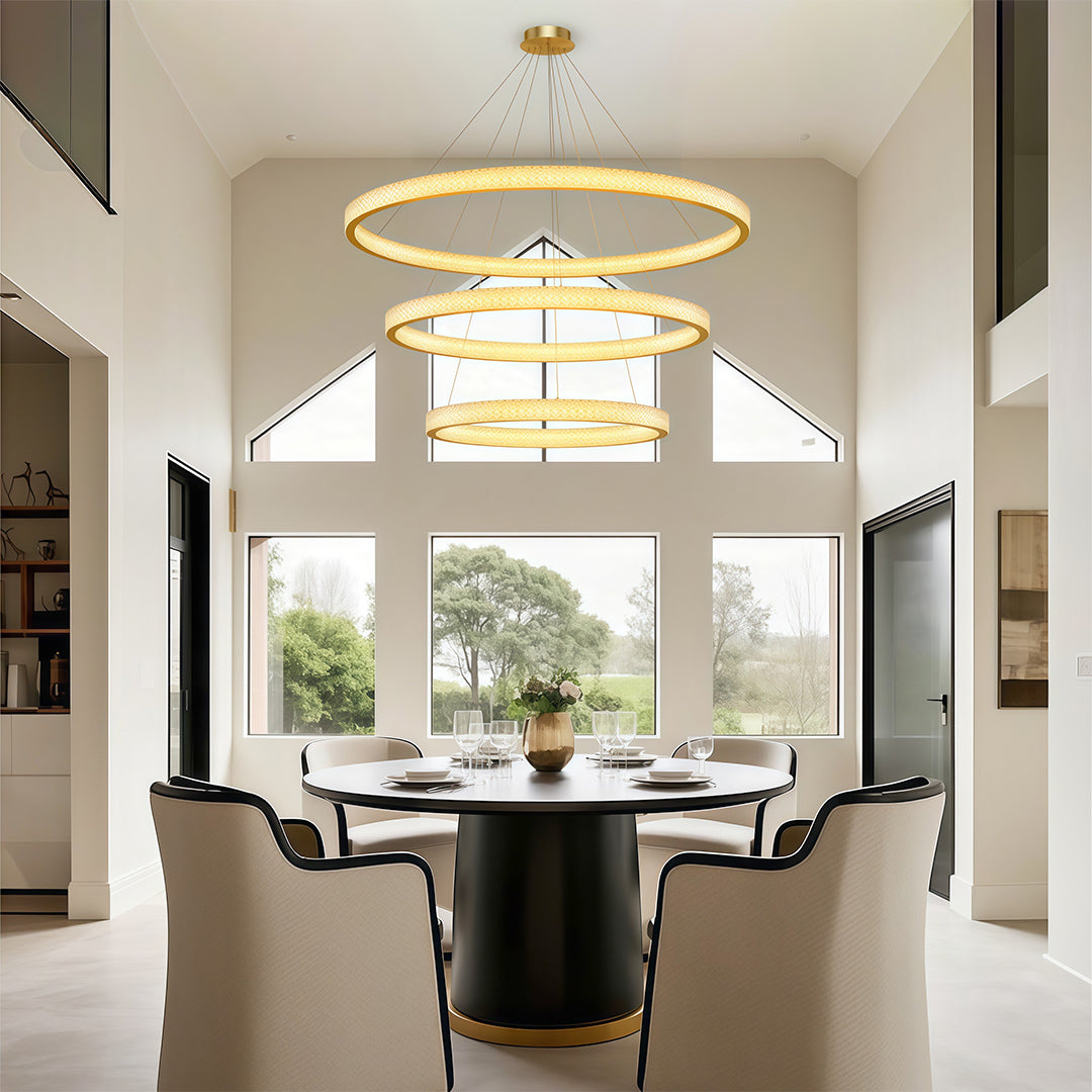 FENWICK CIRCULAR COPPER LUMINAIRE