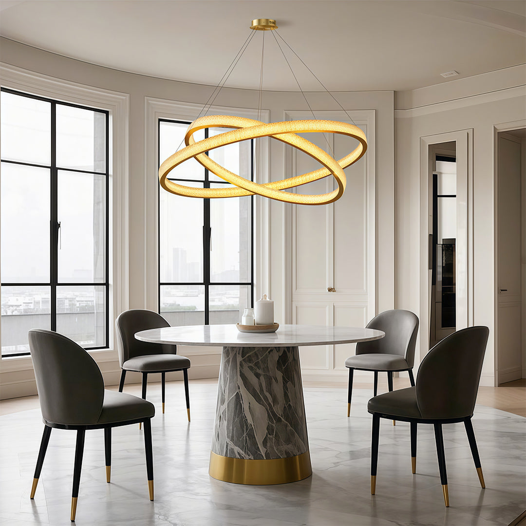 FENWICK CIRCULAR COPPER LUMINAIRE