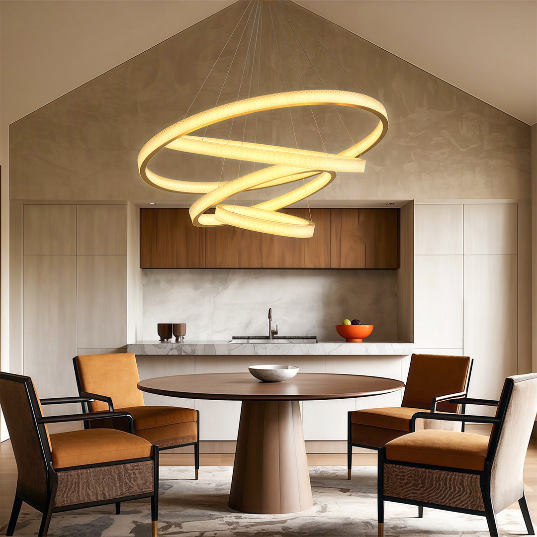 FENWICK CIRCULAR COPPER LUMINAIRE
