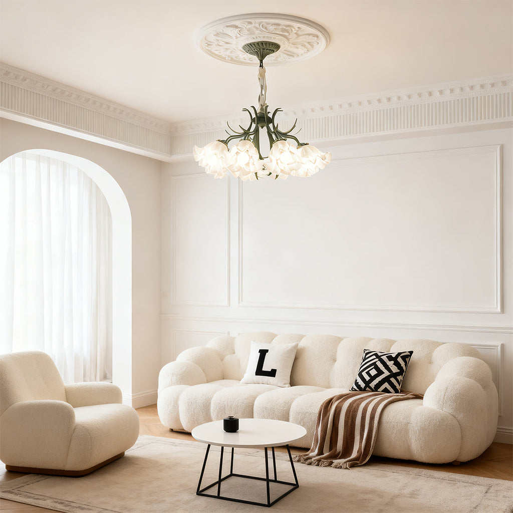 WINTHROPE LILY OF THE VALLEY CEILING LANTERN