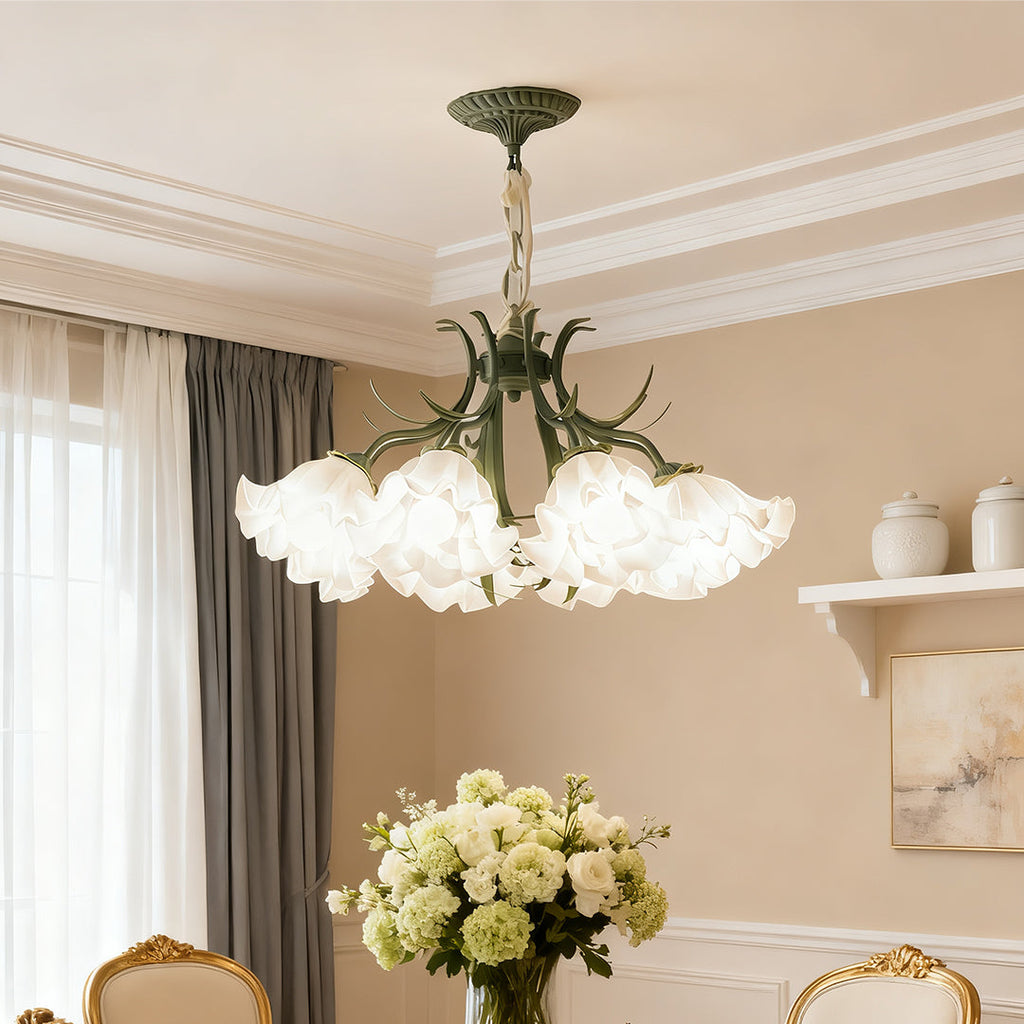 WINTHROPE LILY OF THE VALLEY CEILING LANTERN