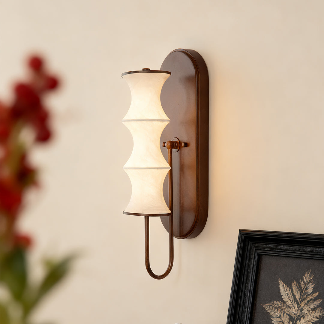 BELMONT BAMBOO FOLIAGE WALL SCONCE