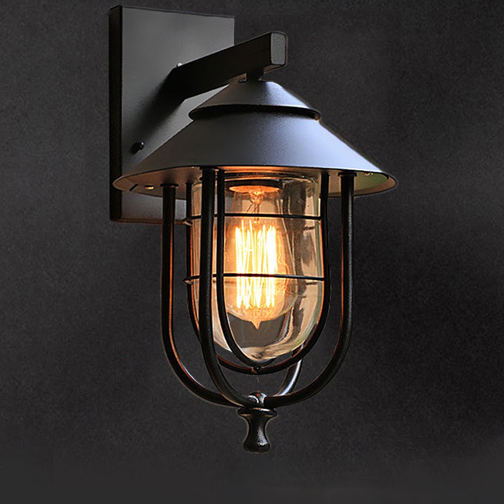 FENWICK RUSTIC METAL OUTDOOR SCONCE