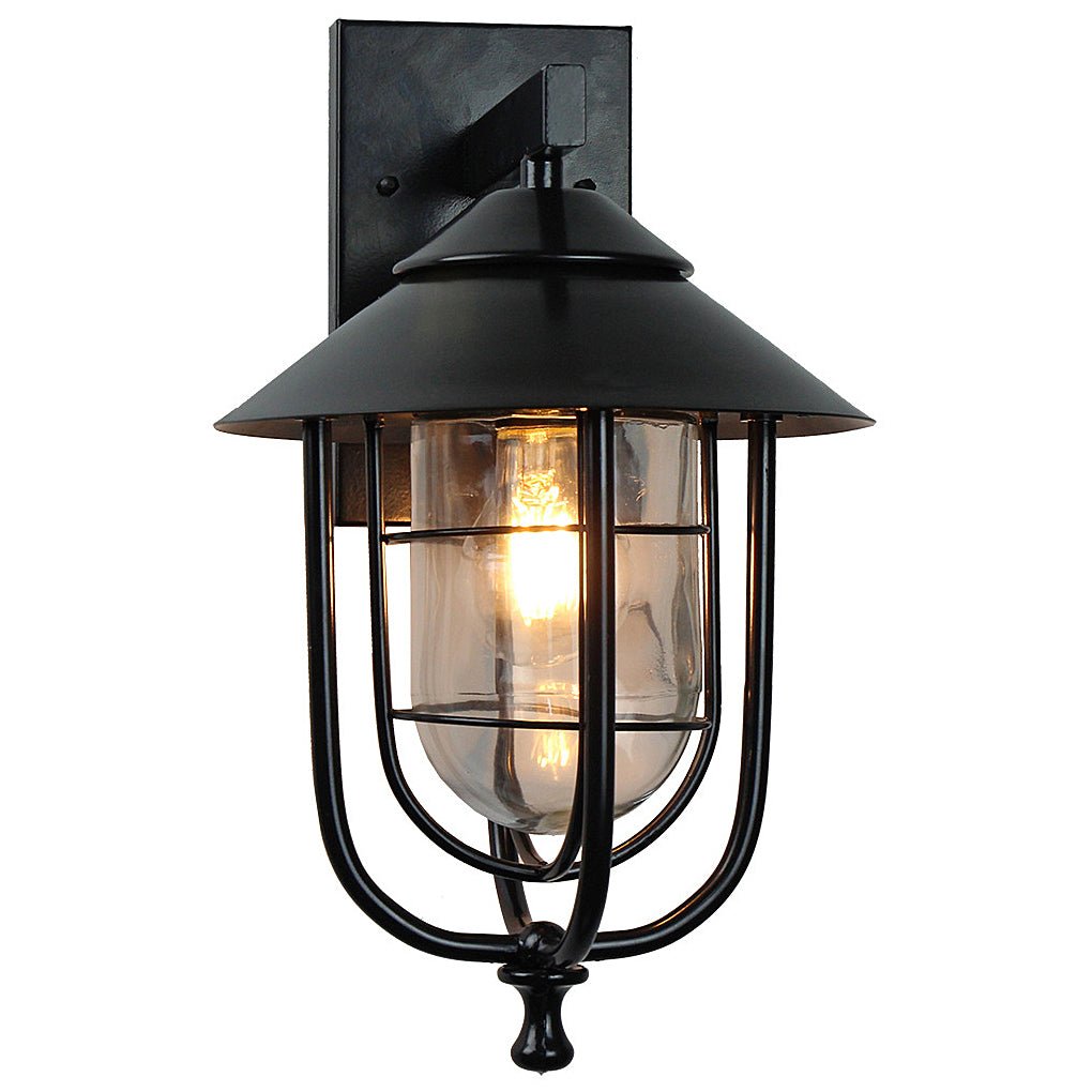 FENWICK RUSTIC METAL OUTDOOR SCONCE