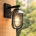 FENWICK RUSTIC METAL OUTDOOR SCONCE