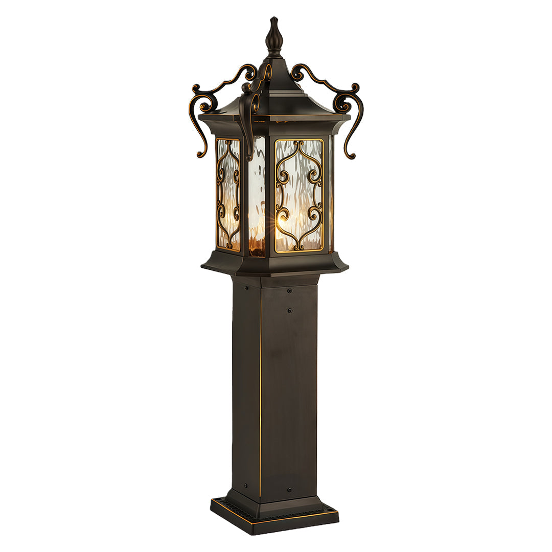 WINDSOR HIGHLAND OUTDOOR POST LANTERN