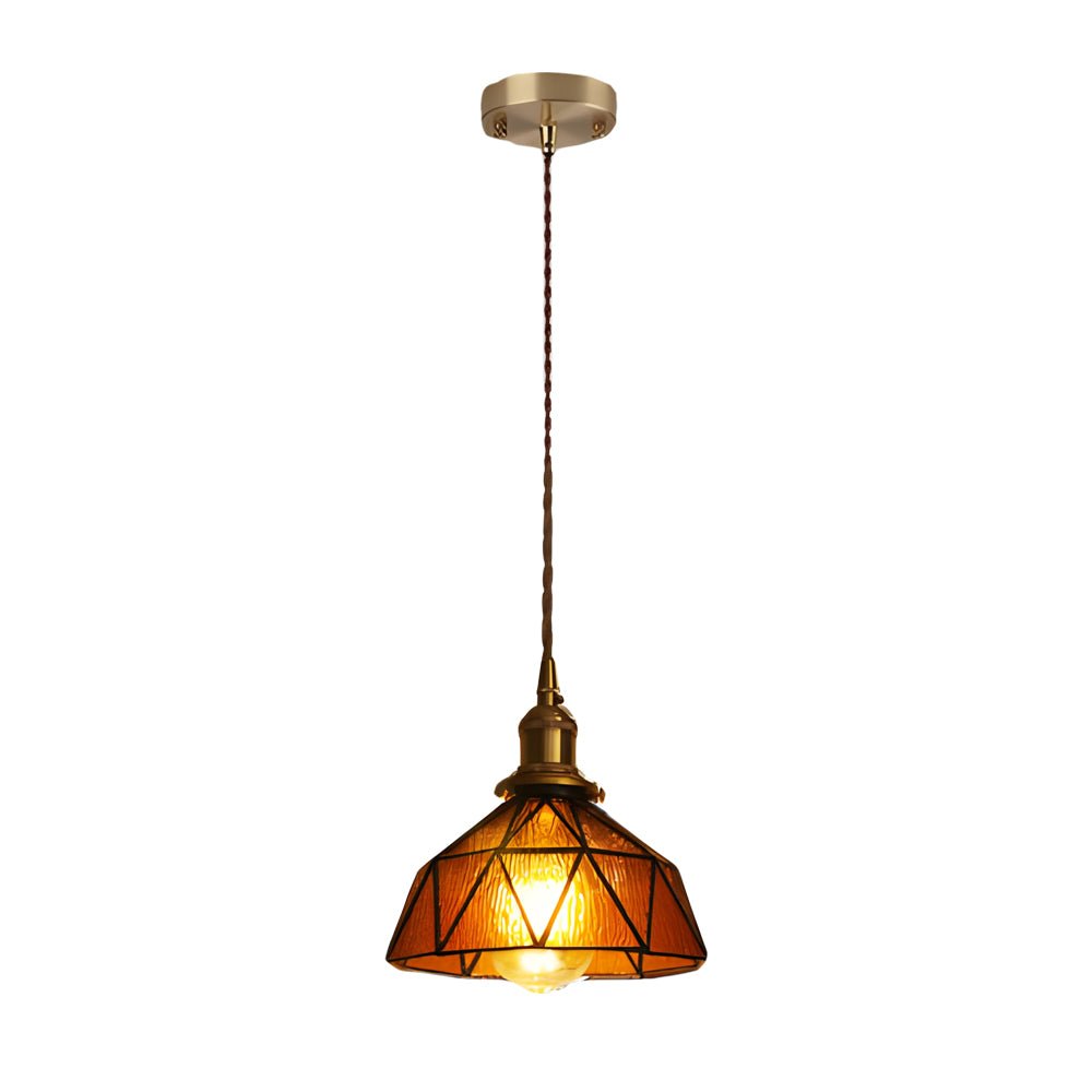 CHARLETON VINTAGE GLASS HANGING LANTERN