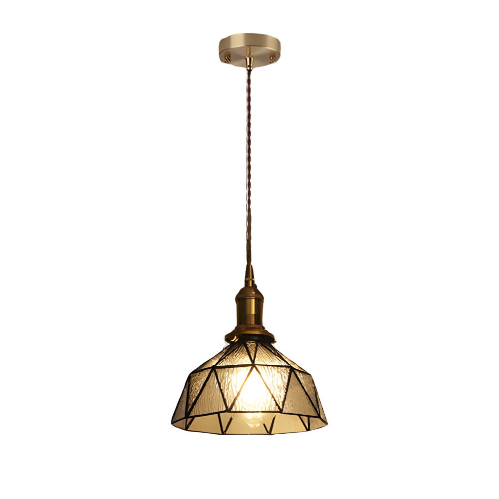CHARLETON VINTAGE GLASS HANGING LANTERN