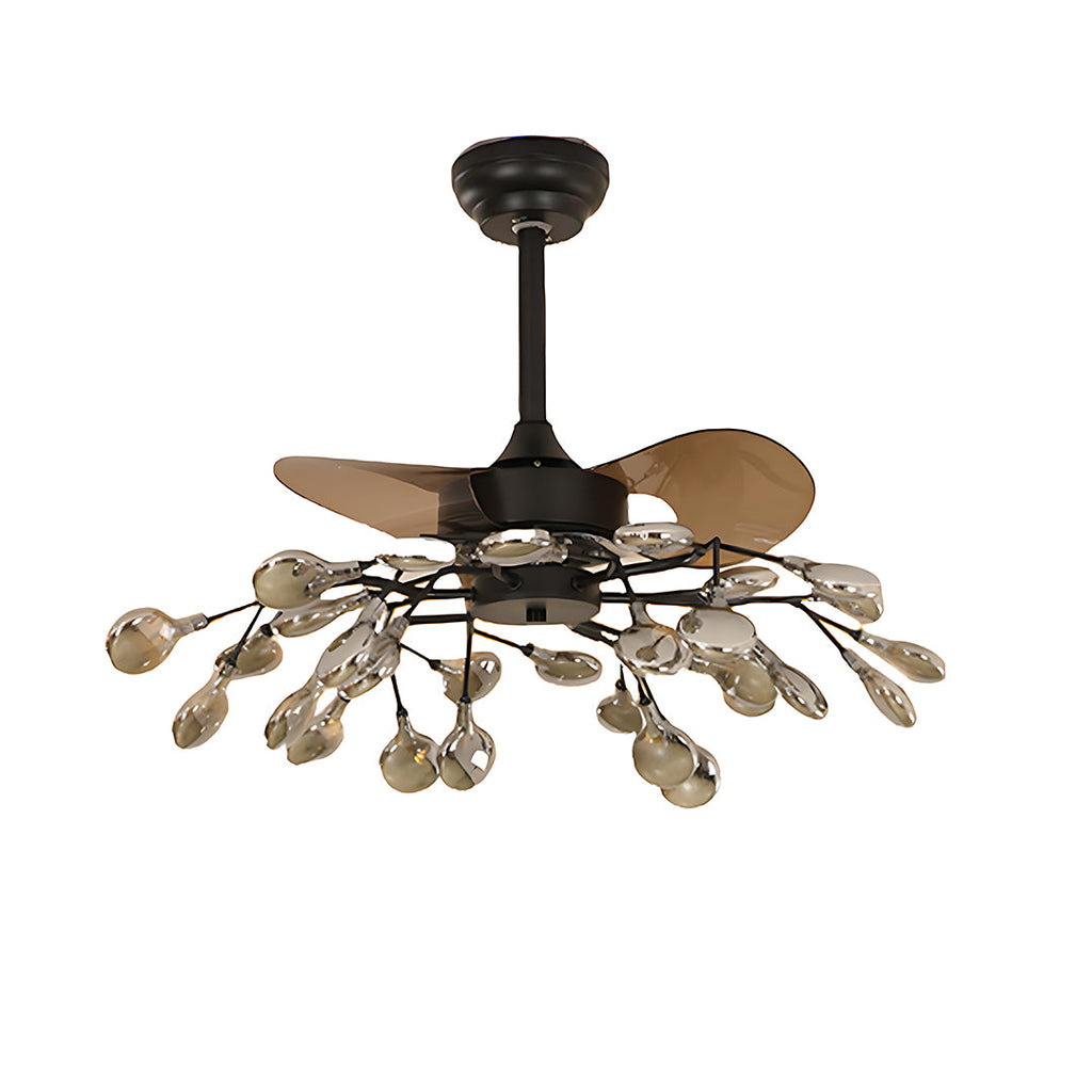 CHARLESTON ARTISAN CEILING LIGHT FAN