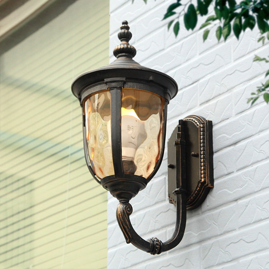 THORNBURY RUSTIC COPPER OUTDOOR SCONCE LIGHT