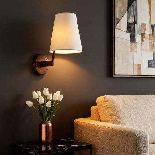 ALDERSON METAL LITERARY SCONCE