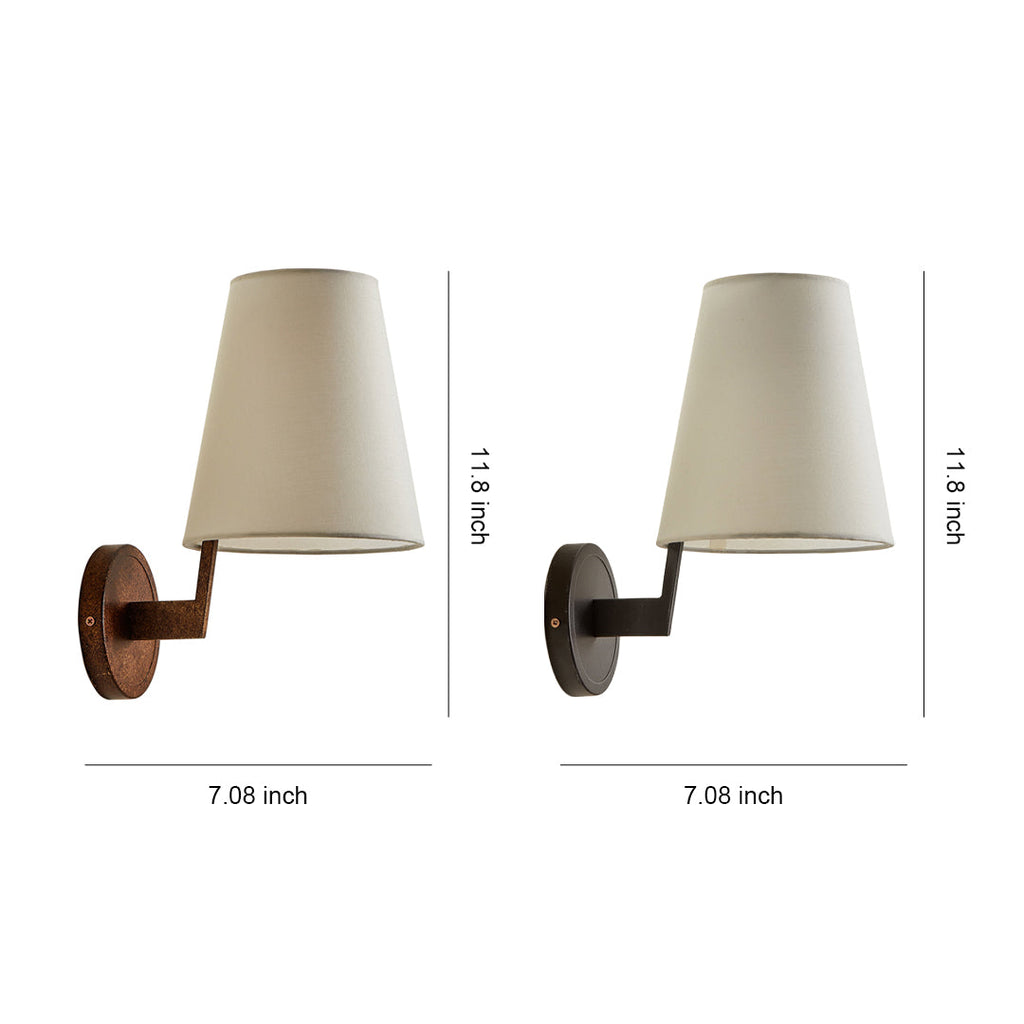 ALDERSON METAL LITERARY SCONCE