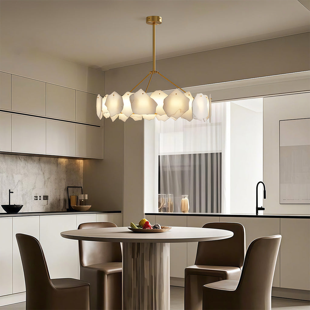 ASTRAYN COPPER CLOUDSCAPE CHANDELIER