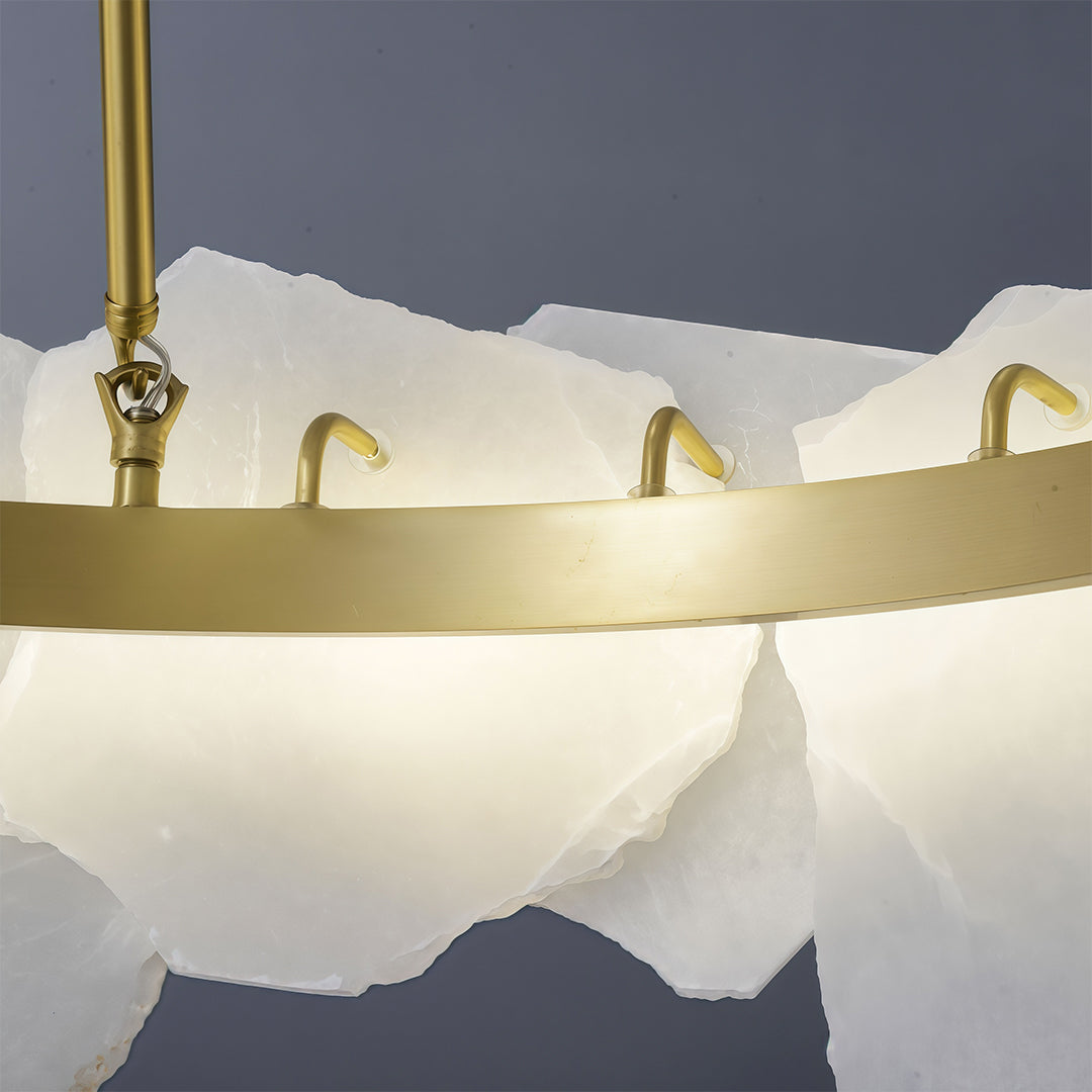 ASTRAYN COPPER CLOUDSCAPE CHANDELIER