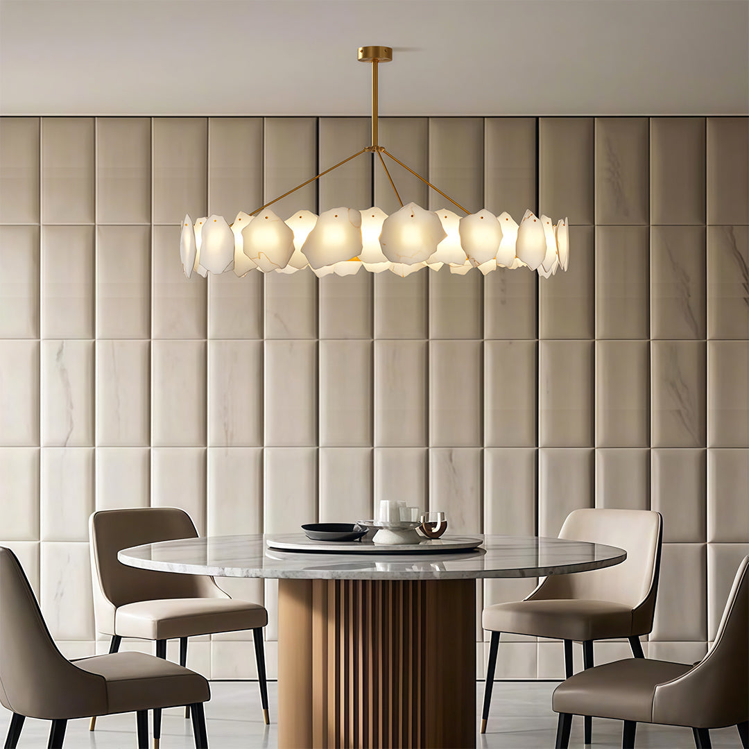 ASTRAYN COPPER CLOUDSCAPE CHANDELIER