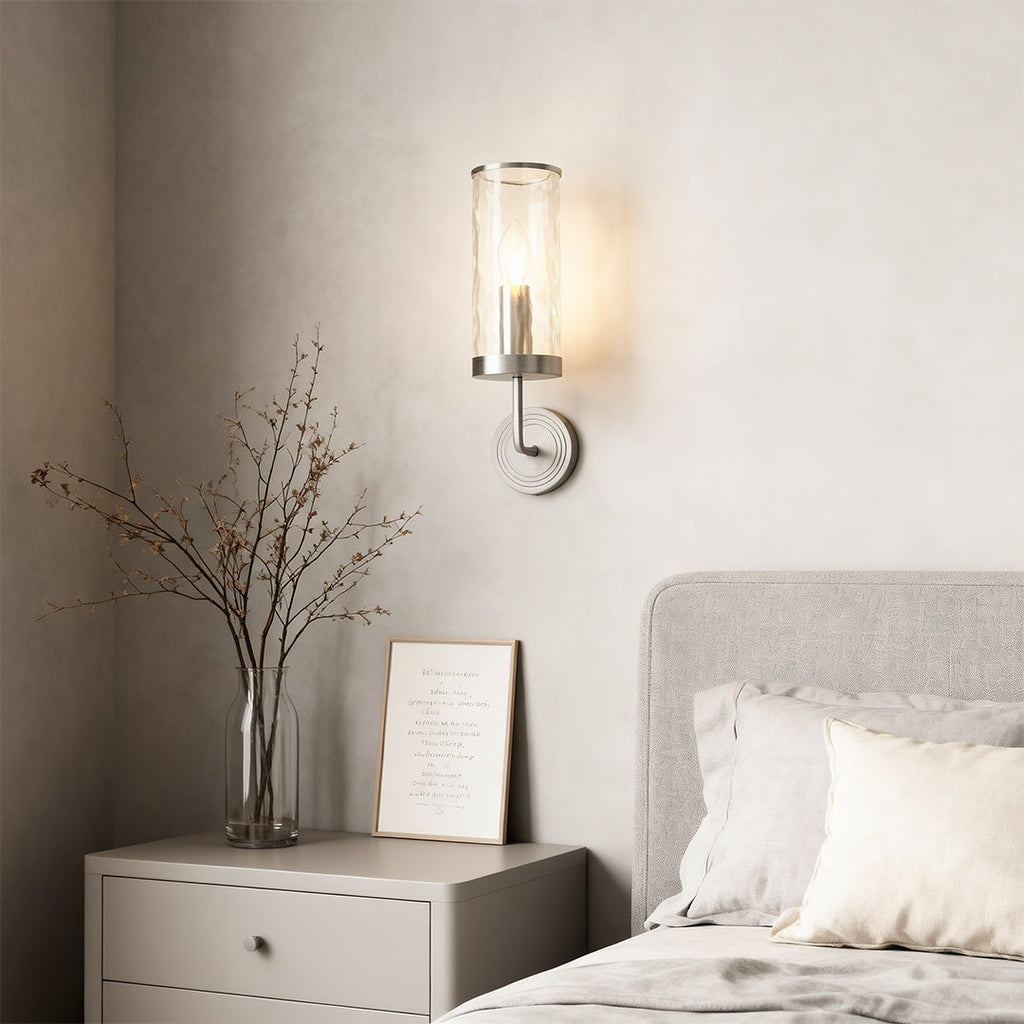 FENWICK COPPER GLASS WALL SCONCE