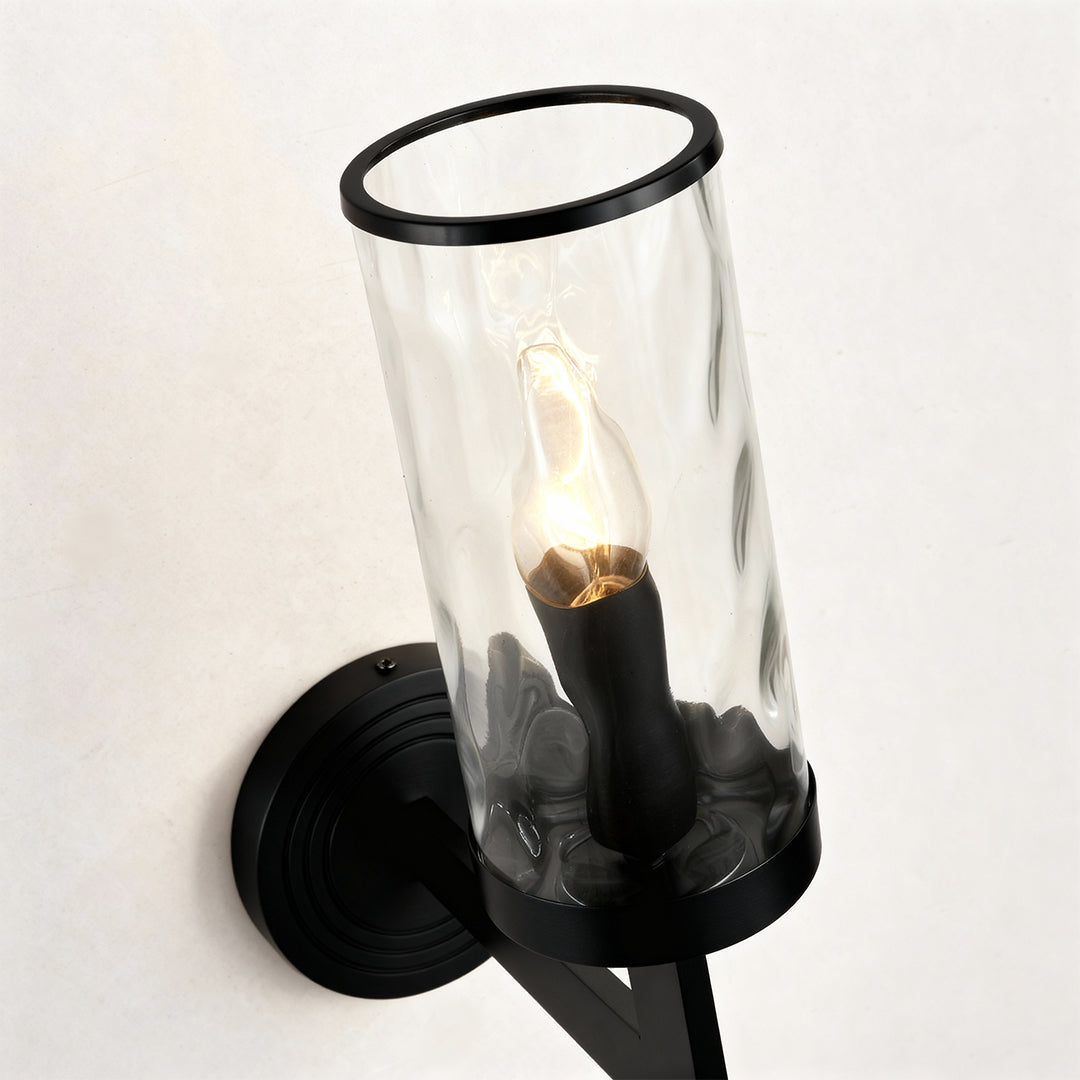 FENWICK COPPER GLASS WALL SCONCE