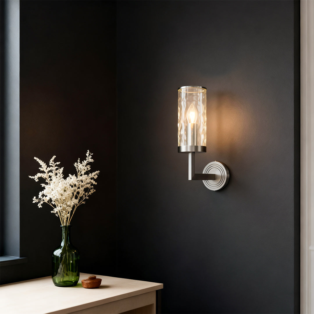 FENWICK COPPER GLASS WALL SCONCE