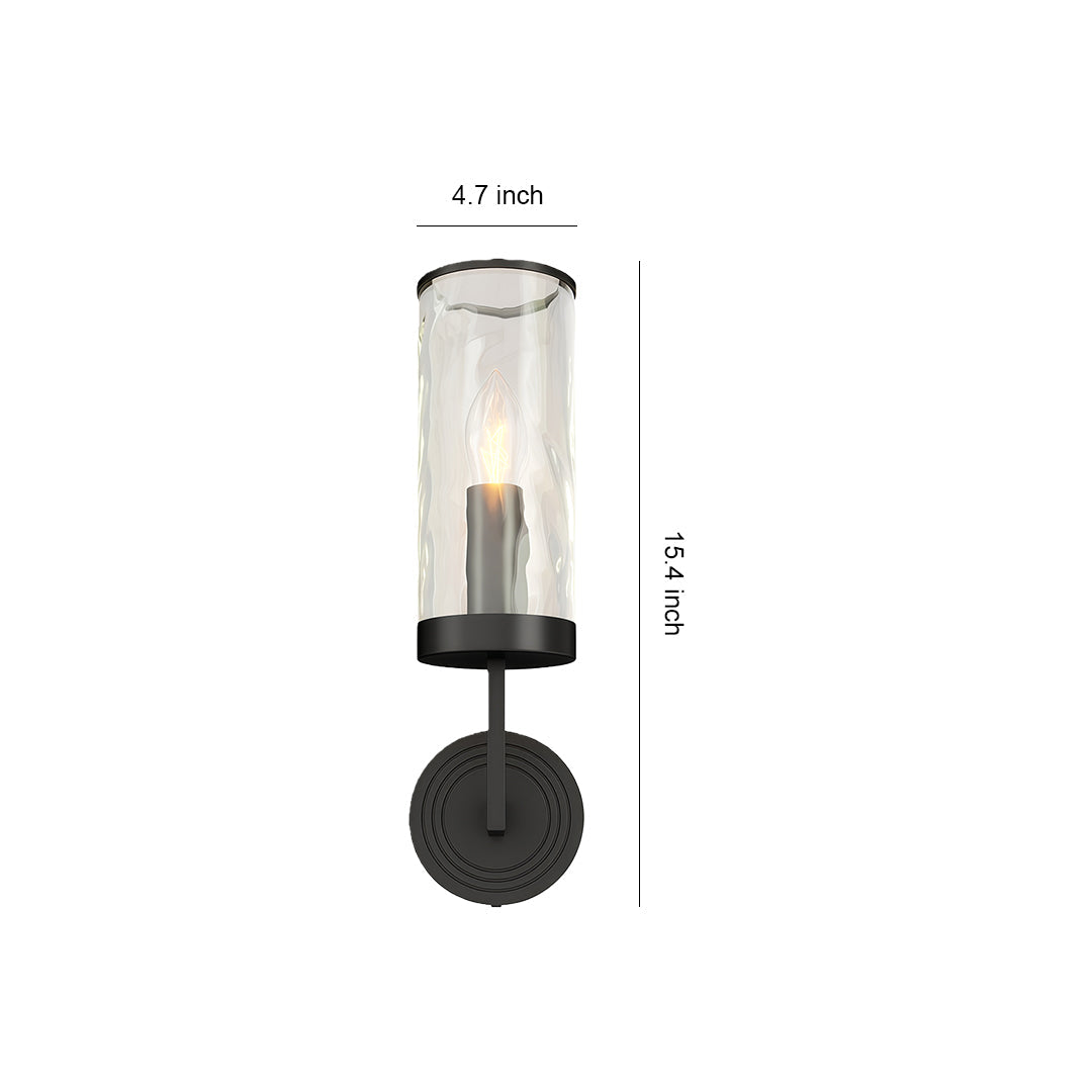 FENWICK COPPER GLASS WALL SCONCE