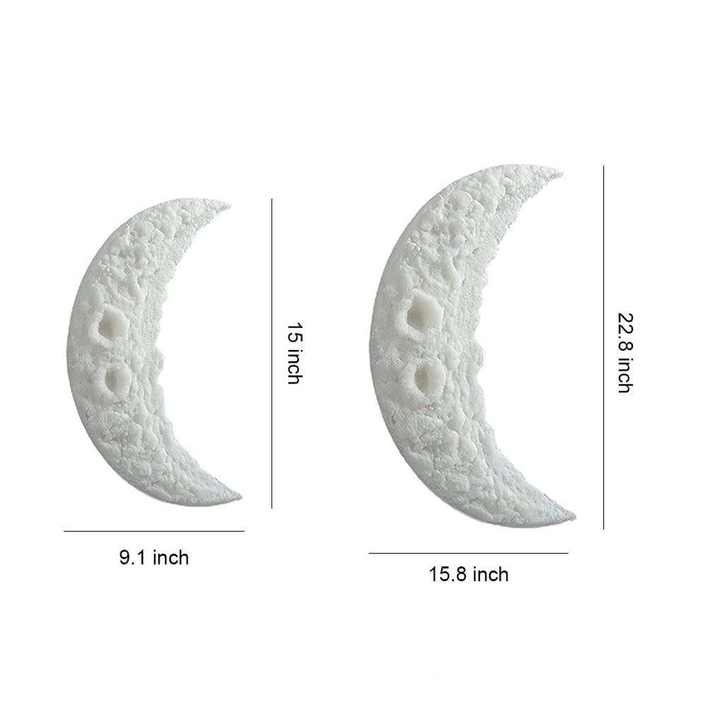 ASTRALIS RESIN CRESCENT WALL SCONCE
