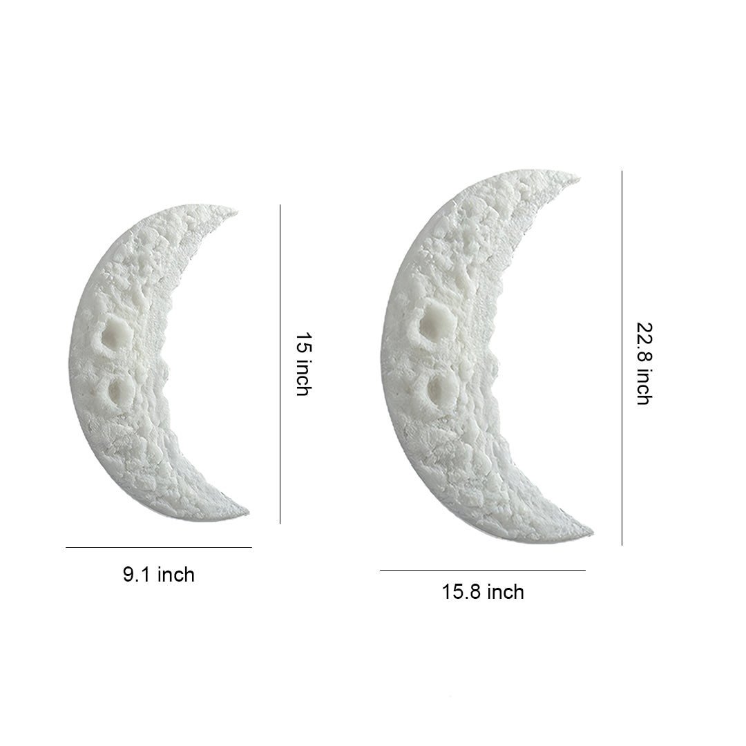 ASTRALIS RESIN CRESCENT WALL SCONCE