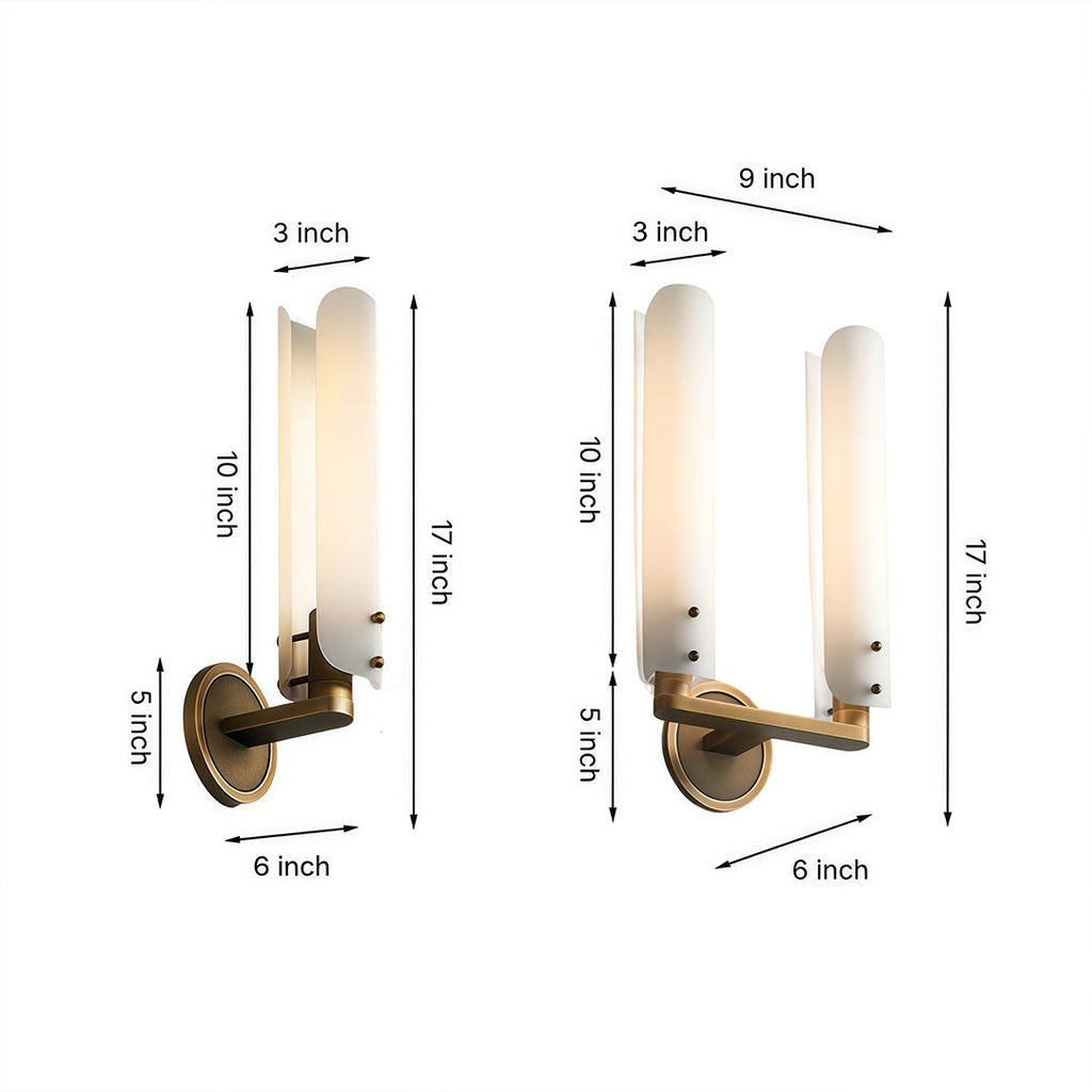 CHARLESTON CRYSTAL ENCAPSULATED WALL SCONCE