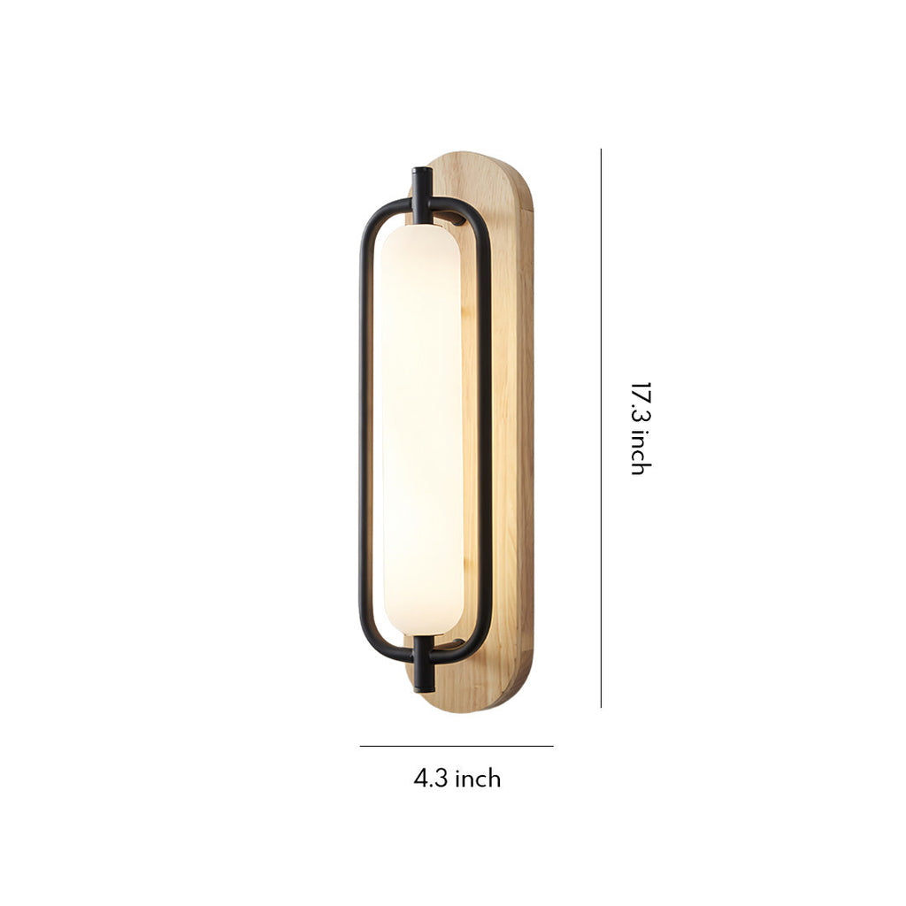 BRAMBLETON IRON ACRYLIC WALL LAMP