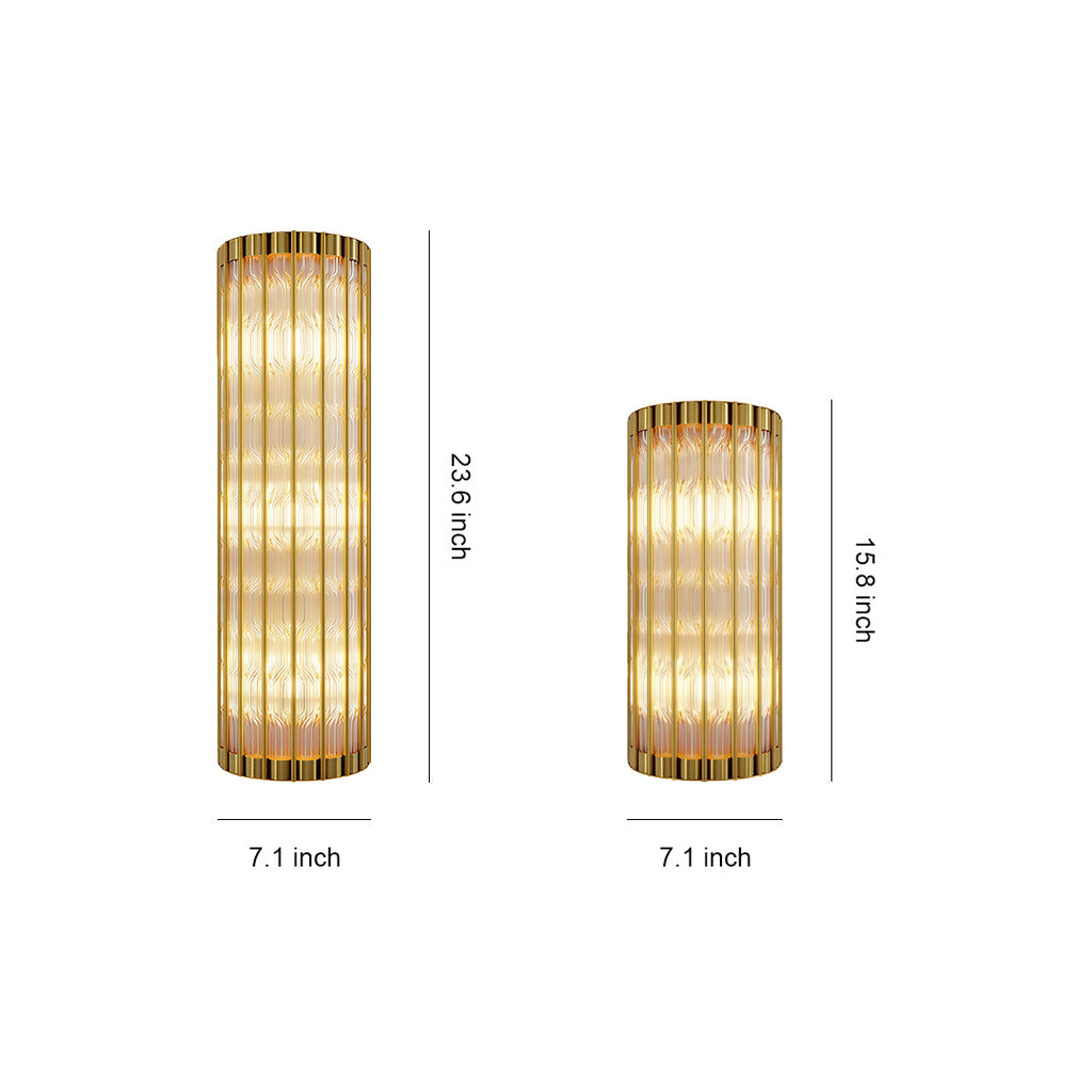 WINCHESTER COPPER AND GLASS LINEAR ILLUMINATOR