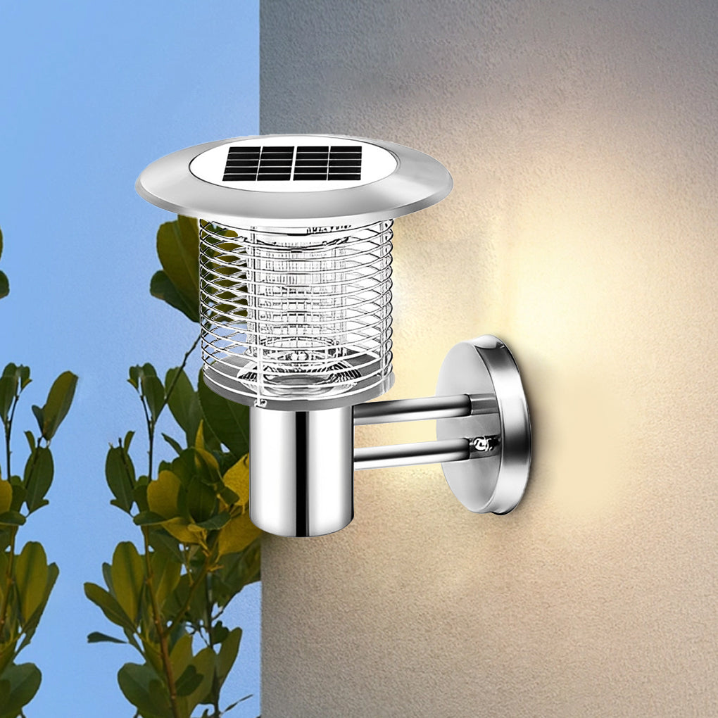 CHARLESTON PURPLE GLOW SOLAR INSECT TRAP LANTERN
