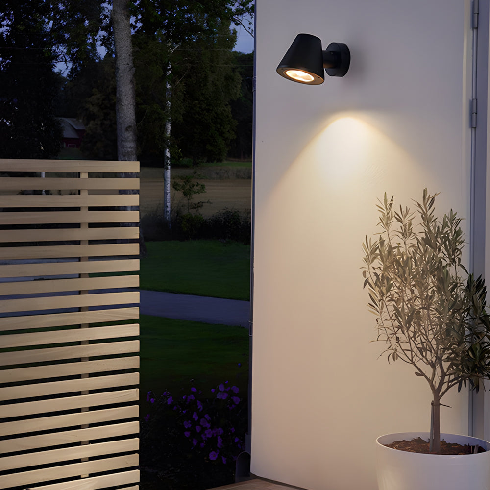 WINTHORPE WEATHERPROOF LED WALL LANTERN FOR DISTANT ILLUMINATION